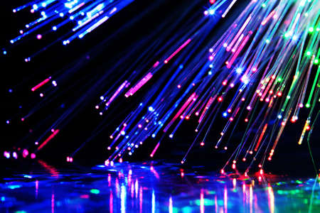 FIber opticsの写真素材