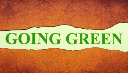 Going greenの写真素材