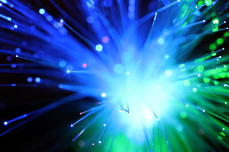 Fiber opticsの写真素材