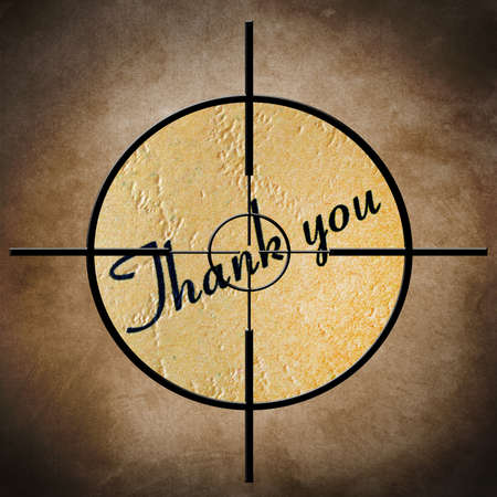Thank you targetの写真素材