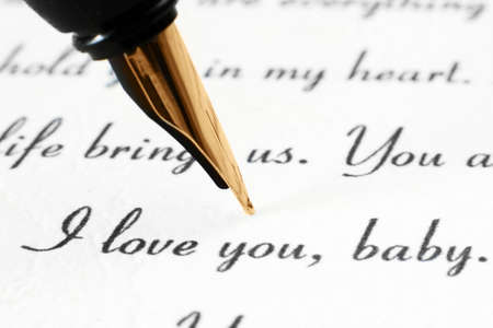 I love you babyの写真素材