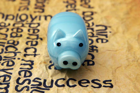 Piggy bank and success conceptの写真素材