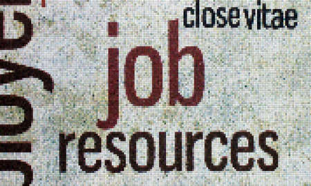 Job pixel conceptの写真素材