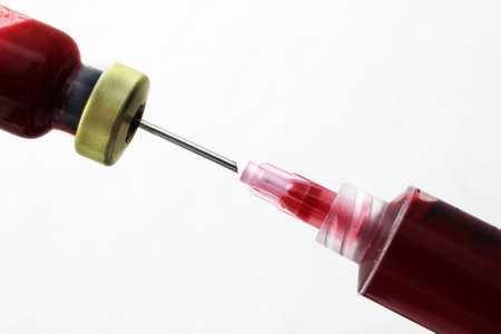 Syringe and vial