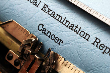 Medical report - cancerの写真素材