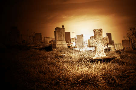 Old cemeteryの写真素材