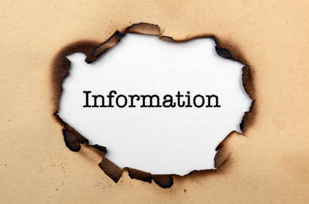 Informationの写真素材