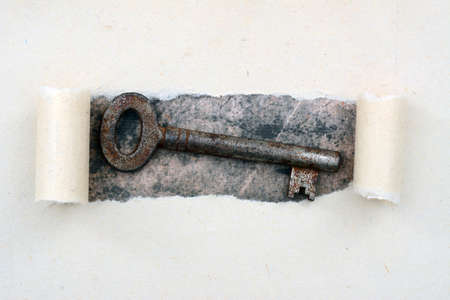 Old keyの写真素材