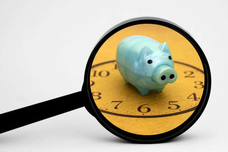 Piggy bank searchの写真素材
