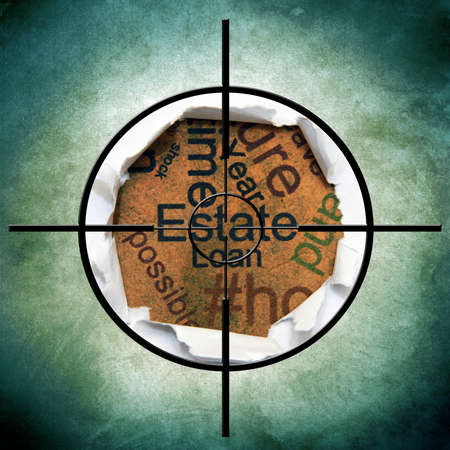 Estate loan targetの写真素材