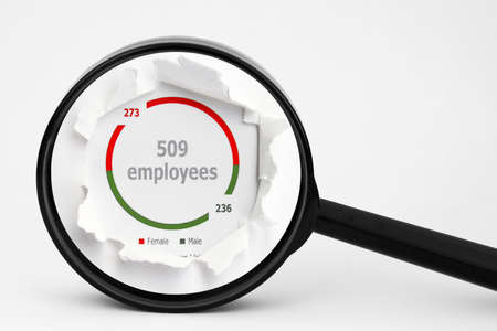 Search for employeeの写真素材