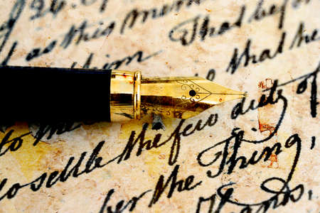 Old letterの写真素材