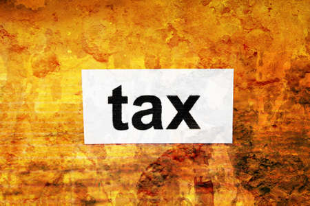 Tax conceptの写真素材