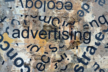 Advertisingの写真素材