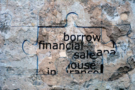 Borrow financial saleの写真素材