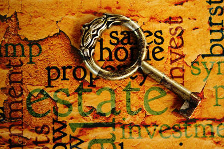 Estate grunge conceptの写真素材