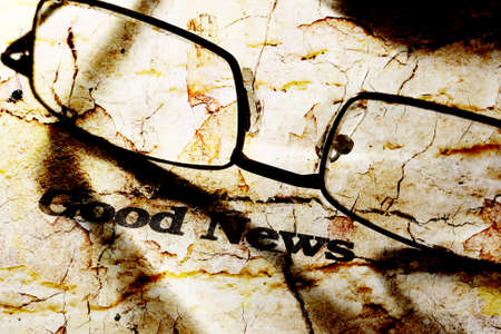 Good newsの写真素材