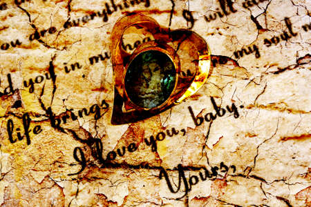 Love letterの写真素材