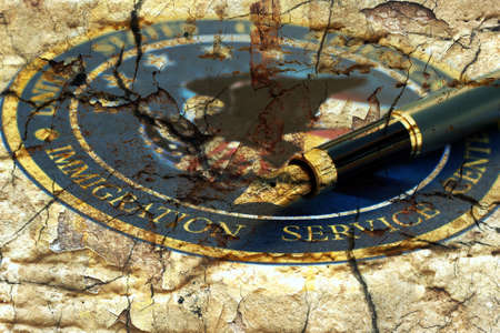 Immigrationの写真素材