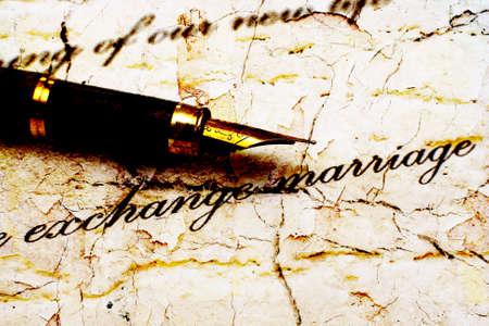 Love letterの写真素材