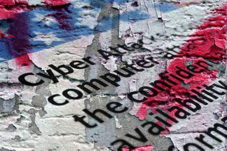 Syber attackの写真素材