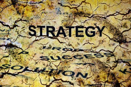 Strategy conceptの写真素材