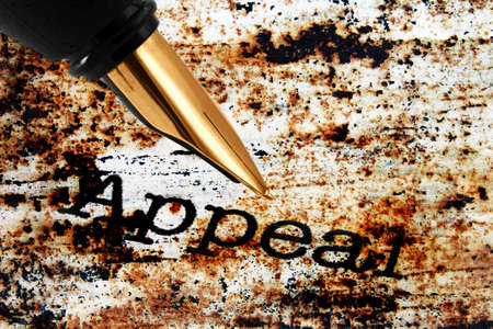 Fountain pen on appealの写真素材