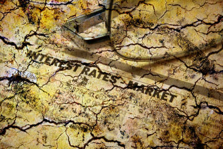 Interest rates - marketの写真素材