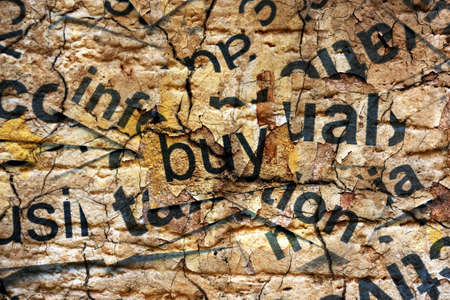 Buy  conceptの写真素材