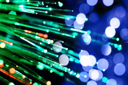 Fiber opticsの写真素材