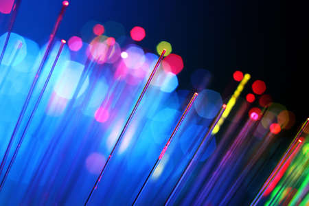 Fiber opticsの写真素材