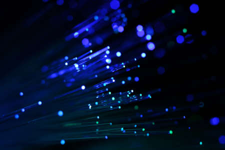 Fiber opticsの写真素材