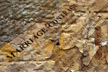 Islamic marriage contract