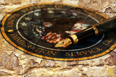 Immigrationの写真素材