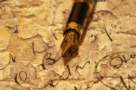 Old letterの写真素材