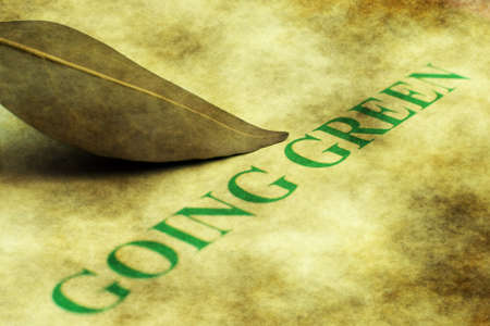 Going greenの写真素材