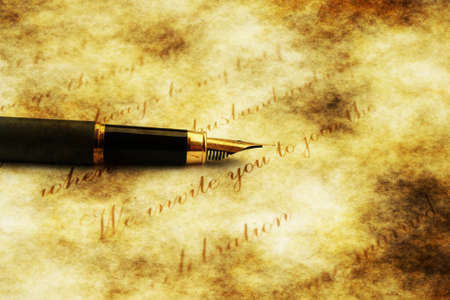 Wedding invitationの写真素材