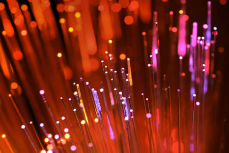 Fiber opticsの写真素材