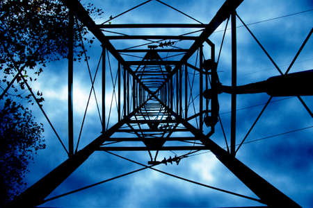 Power lineの写真素材