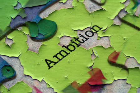 Ambition puzzle conceptの写真素材