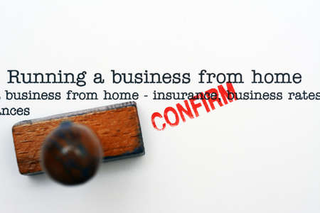 Running a business from homeの写真素材