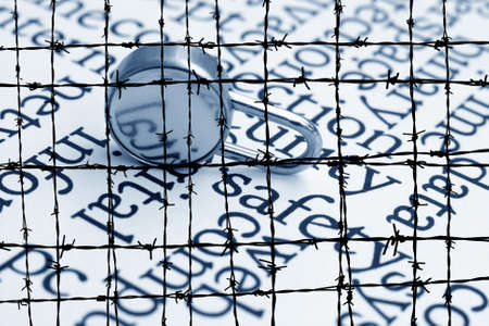 Web safety conceptの写真素材