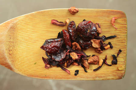 Dried cranberriesの写真素材