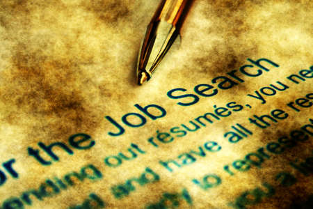 Job searchの写真素材