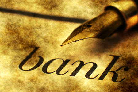 Bank conceptの写真素材