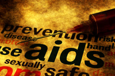 Aids grunge concept