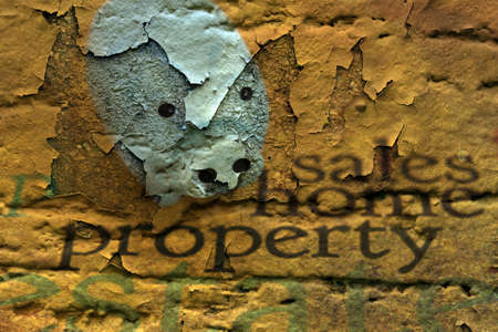 Sales home property grunge  conceptの写真素材