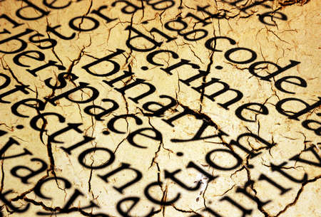 Crime word cloud grunge concept