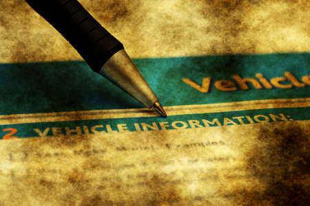 Vehicle form grunge conceptの写真素材