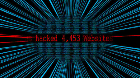 Hacked websites and binary data